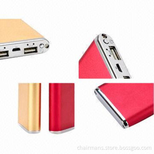 Power Banks for Cellphones with 6,200mAh Capacity